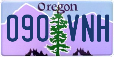 OR license plate 090VNH