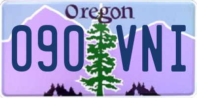 OR license plate 090VNI