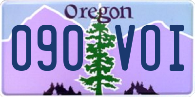 OR license plate 090VOI