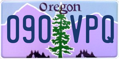 OR license plate 090VPQ