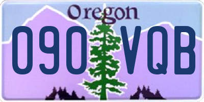 OR license plate 090VQB
