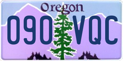 OR license plate 090VQC
