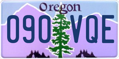OR license plate 090VQE