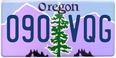 OR license plate 090VQG