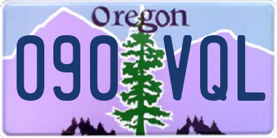 OR license plate 090VQL
