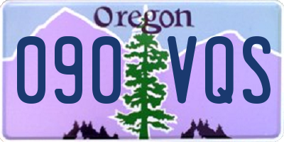 OR license plate 090VQS