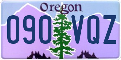 OR license plate 090VQZ