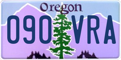 OR license plate 090VRA