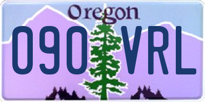 OR license plate 090VRL