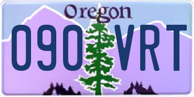 OR license plate 090VRT
