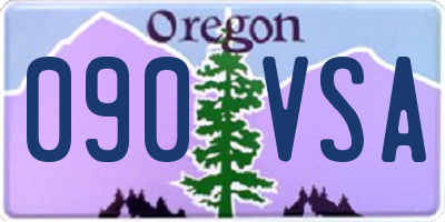 OR license plate 090VSA