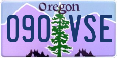 OR license plate 090VSE