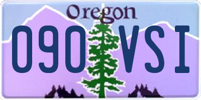 OR license plate 090VSI
