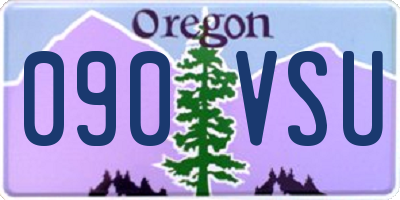 OR license plate 090VSU