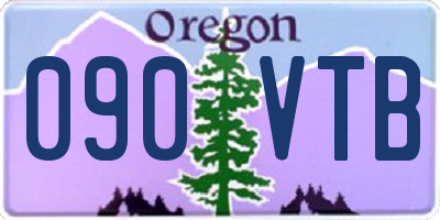 OR license plate 090VTB