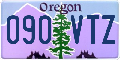 OR license plate 090VTZ