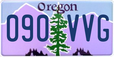 OR license plate 090VVG