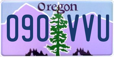 OR license plate 090VVU