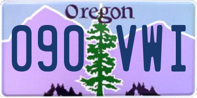 OR license plate 090VWI
