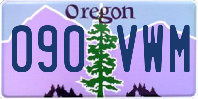 OR license plate 090VWM