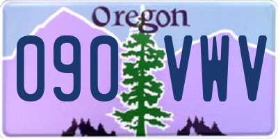 OR license plate 090VWV