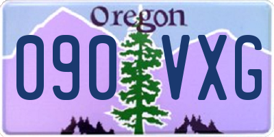 OR license plate 090VXG