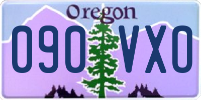 OR license plate 090VXO