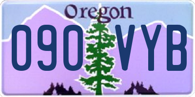 OR license plate 090VYB
