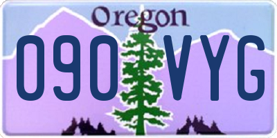 OR license plate 090VYG
