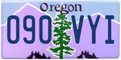 OR license plate 090VYI