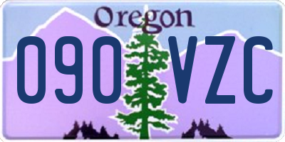 OR license plate 090VZC