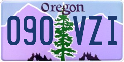 OR license plate 090VZI