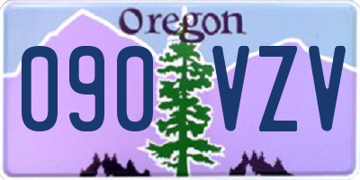 OR license plate 090VZV