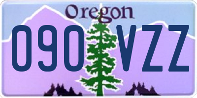OR license plate 090VZZ