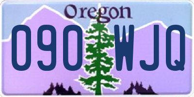 OR license plate 090WJQ