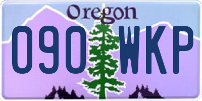 OR license plate 090WKP