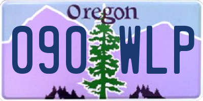 OR license plate 090WLP