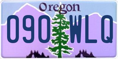 OR license plate 090WLQ