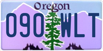 OR license plate 090WLT