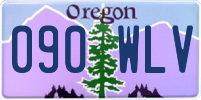 OR license plate 090WLV