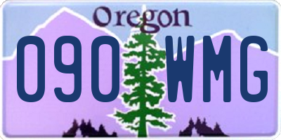 OR license plate 090WMG