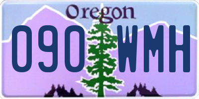 OR license plate 090WMH