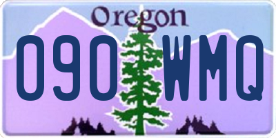 OR license plate 090WMQ