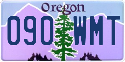 OR license plate 090WMT