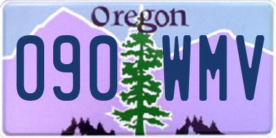 OR license plate 090WMV