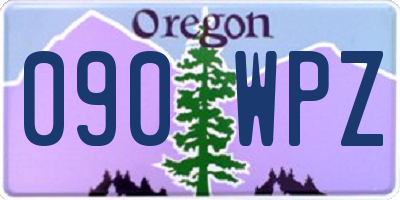 OR license plate 090WPZ