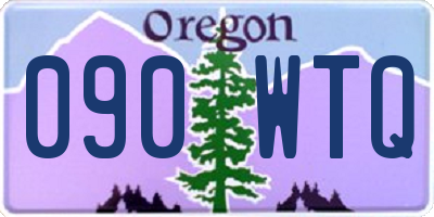 OR license plate 090WTQ