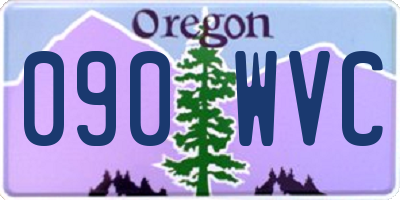 OR license plate 090WVC