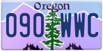 OR license plate 090WWC