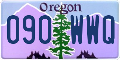 OR license plate 090WWQ